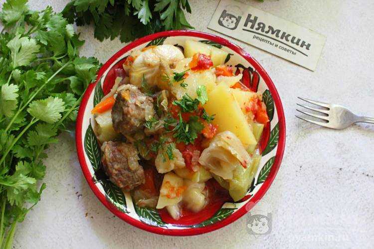 Дамлама по-узбекски в казане — вкусный рецепт приготовления