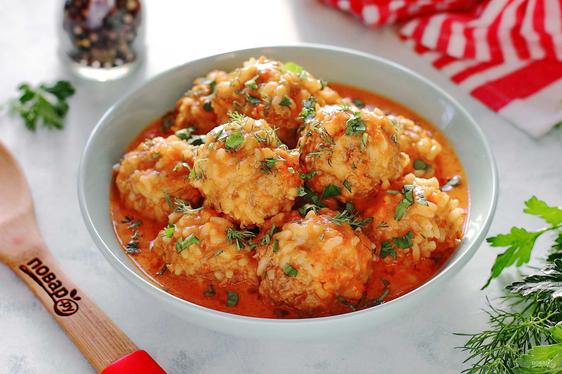 Ежики из фарша с рисом: ингредиенты, рецепты, особенности приготовления - samchef.ru