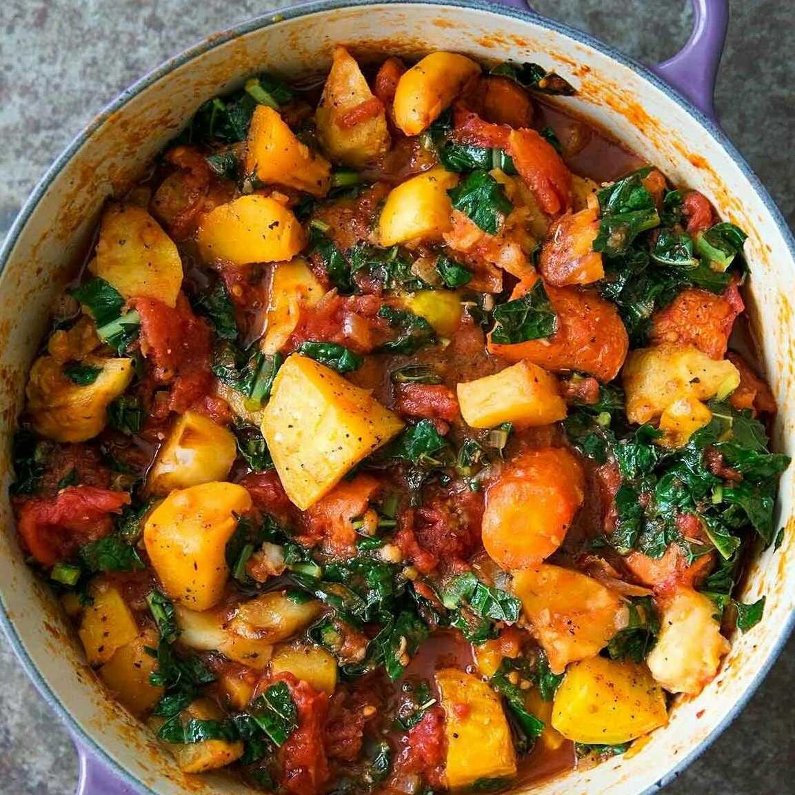 Рагу из овощей и мяса — просто, вкусно, сытно