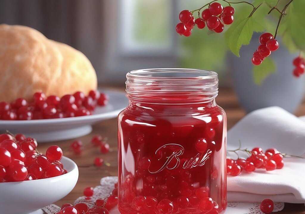Густой джем из красной смородины 5 минутка на зиму — рецепты вкусного смородинового джема как желе