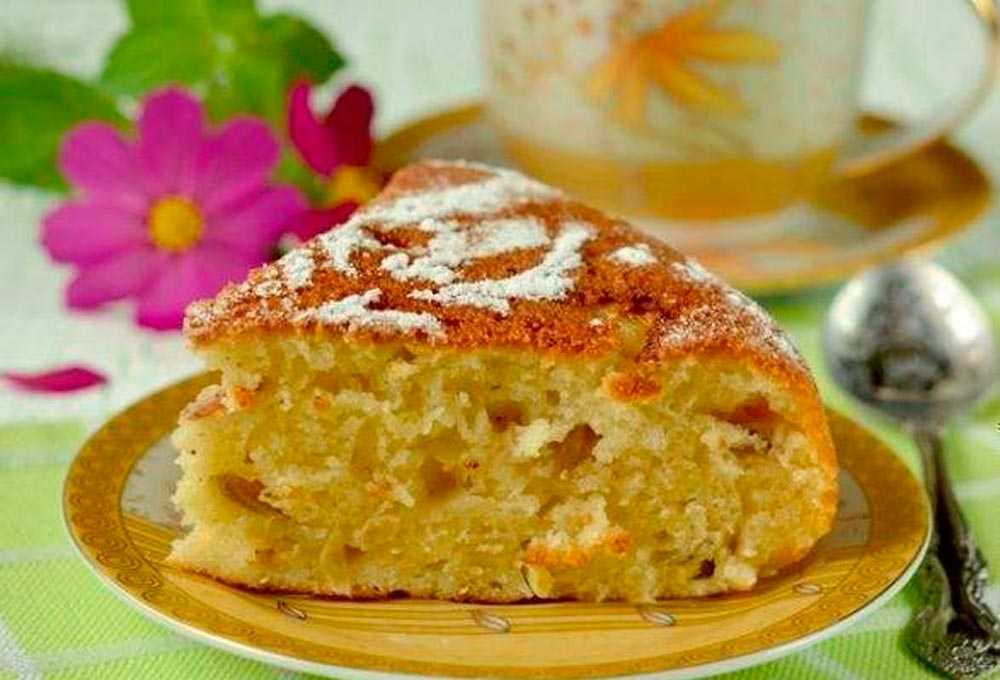 Манник на кефире очень вкусный воздушный в духовке