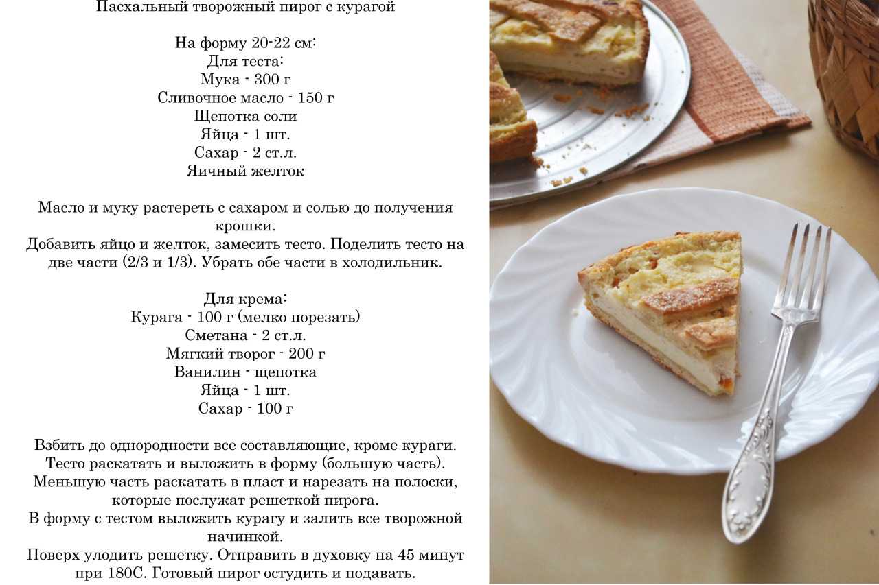 Пирог с творогом - быстрые рецепты очень вкусных и нежных творожных пирогов