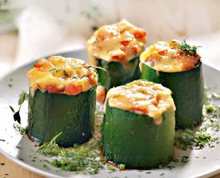 20 рецептов очень вкусных кабачков с фаршем