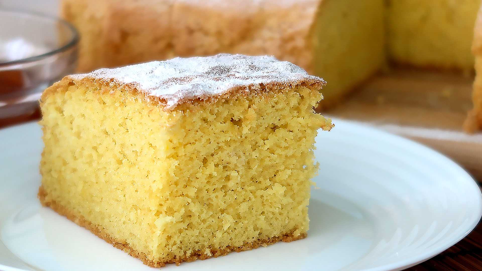 Рецепт бисквита с минералкой