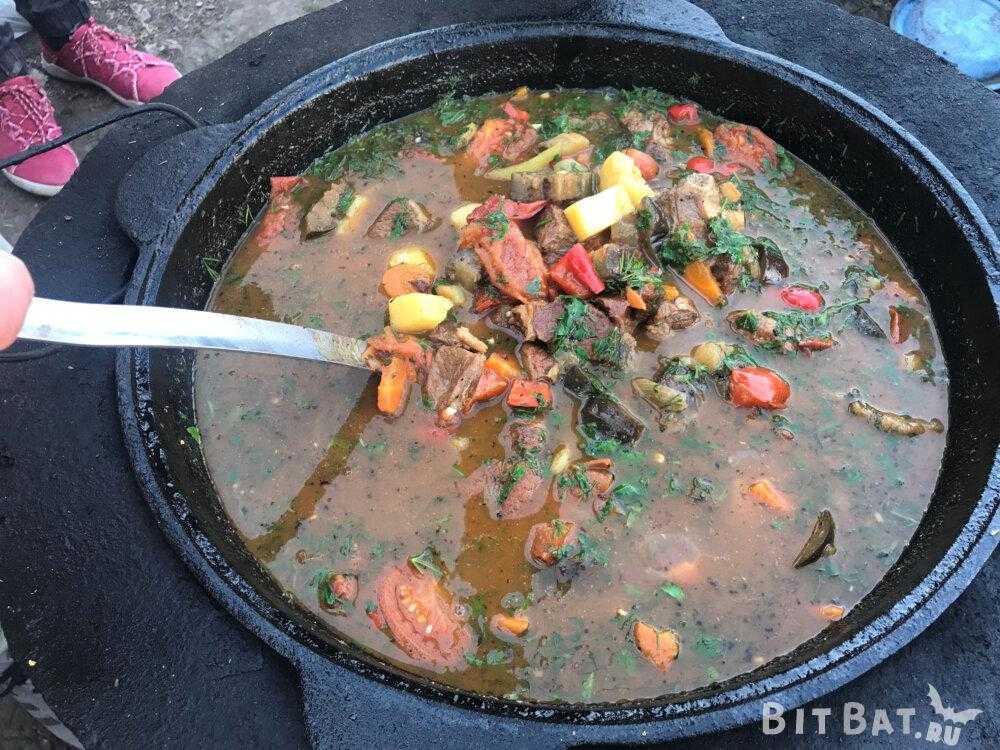 Шулюм на костре в казане: рецепты с фото