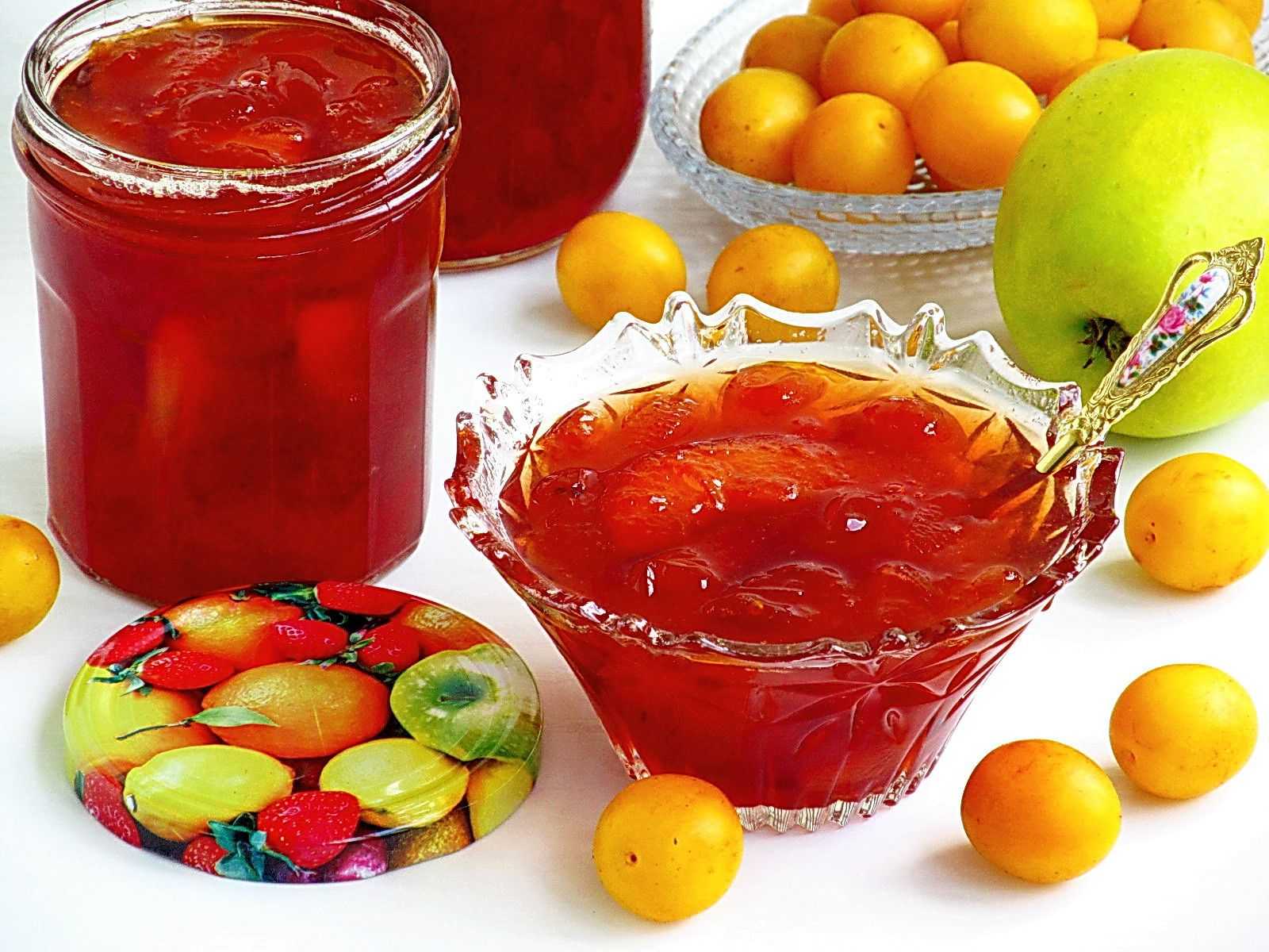 Джем из алычи без косточек: простой рецепт