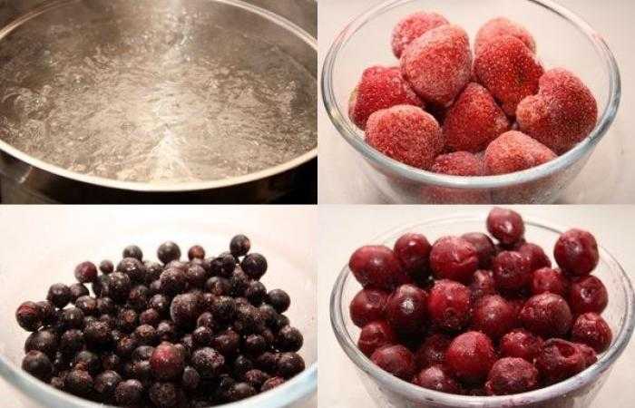 Как приготовить компот из замороженных ягод: вкусные сочетания и технология приготовления — рецепты, ингредиенты, приготовление, фото, видео