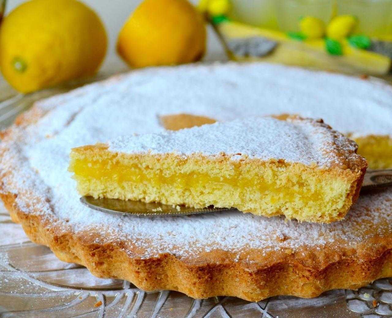 Пирог с лимоном – 8 рецептов, как приготовить дома