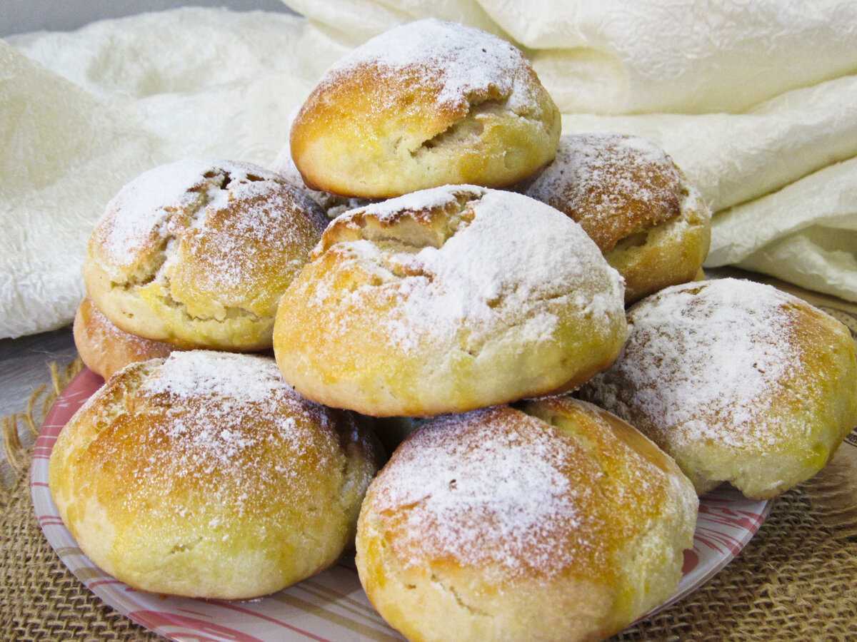 Булочки без дрожжей