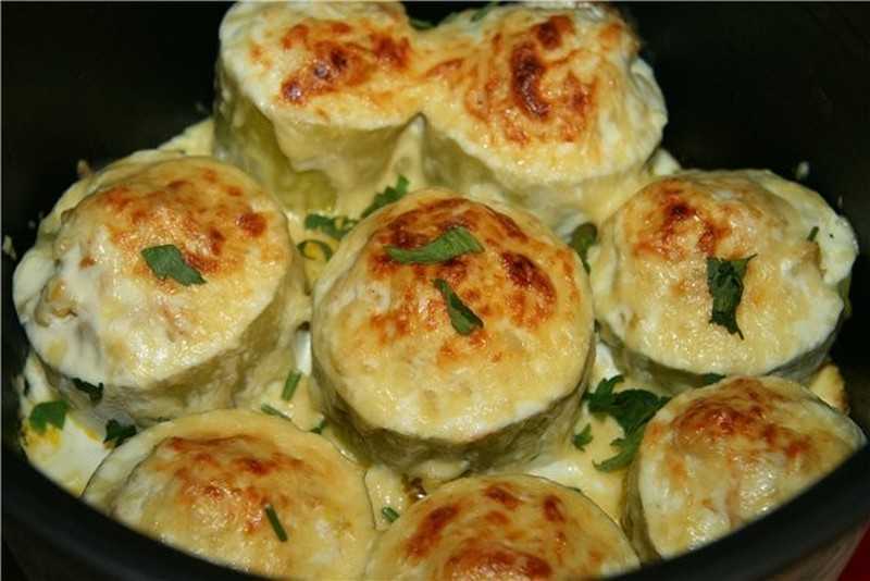 Кабачки фаршированные мясом и рисом в мультиварке  рецепт с пошаговыми фото