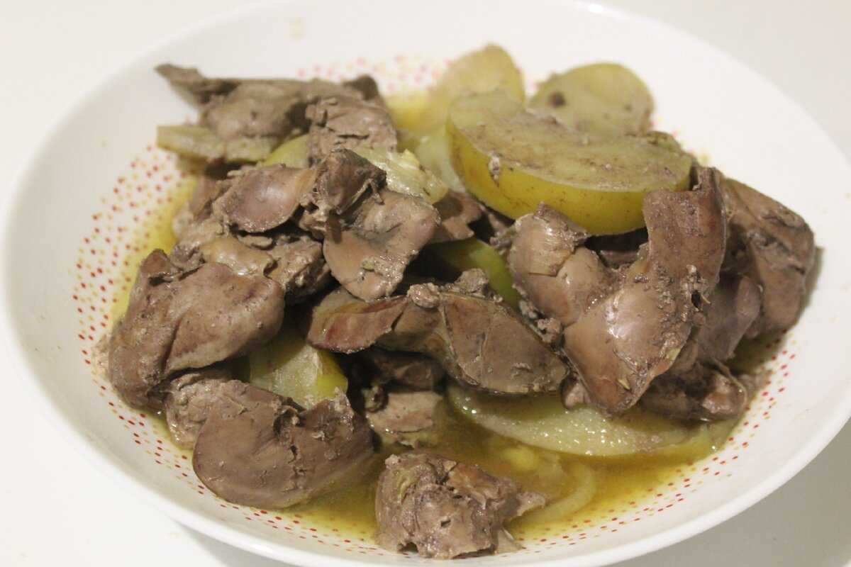Куриная печень с яблоками в банке в духовке - 9 пошаговых фото в рецепте