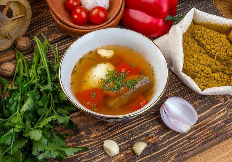 Шурпа из баранины по-узбекски — классический пошаговый рецепт приготовления в домашних условиях