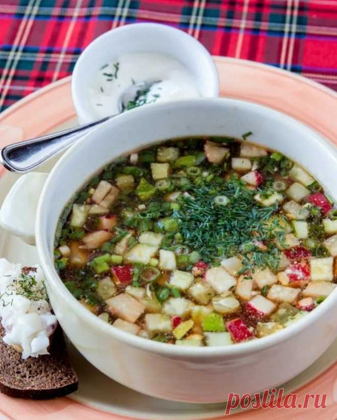Окрошка на кефире - вкусные рецепты с пошаговыми фото