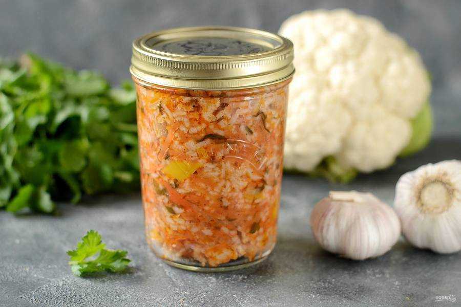Салат из цветной капусты на зиму – эх, заготовочка! рецепты вкусных и проверенных салатов из цветной капусты на зиму - автор екатерина данилова - журнал женское мнение