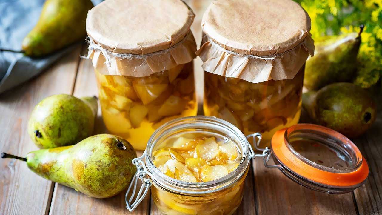 Как сделать компот из груш на зиму по рецепту с фото