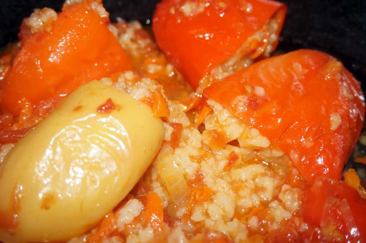 Как приготовить вкусный фаршированный овощами перец в духовке – самый лучший рецепт с фото