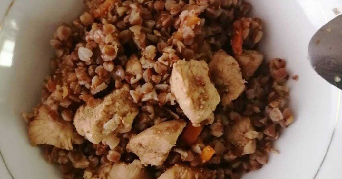 Рецепт пшеничная каша курица