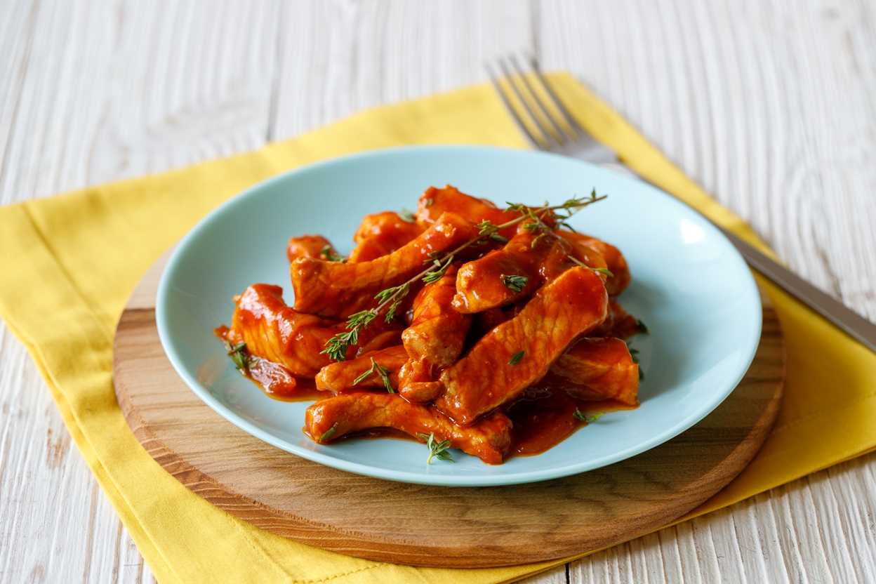 Гуляш из свинины с подливкой. как приготовить, чтобы мясо было мягким и сочным?