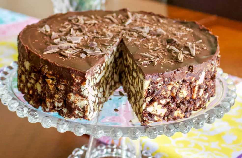 Торт из печенья без выпечки — недорогие и вкусные рецепты на скорую руку