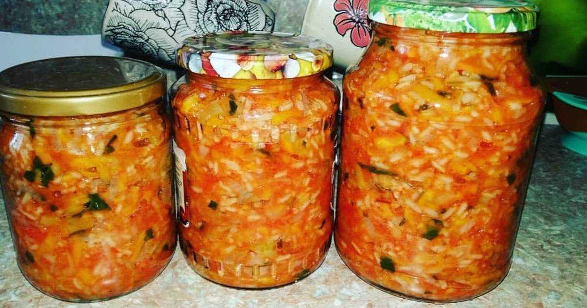 Самый вкусный салат с рисом на зиму: топ-9 рецептов с фото пошагово