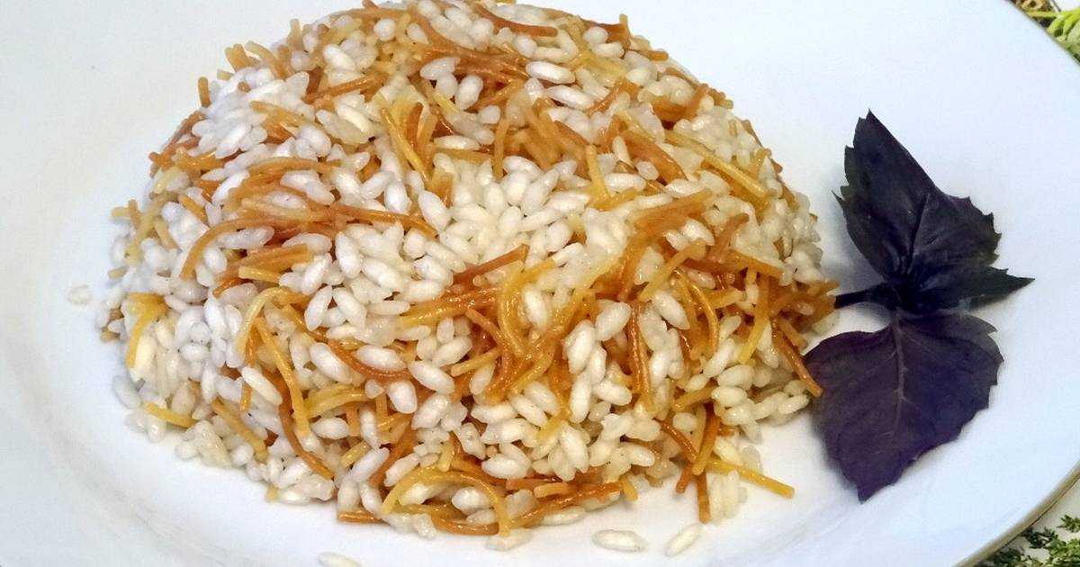 Рис по турецки с вермишелью рецепт с фото пошагово - 1000.menu