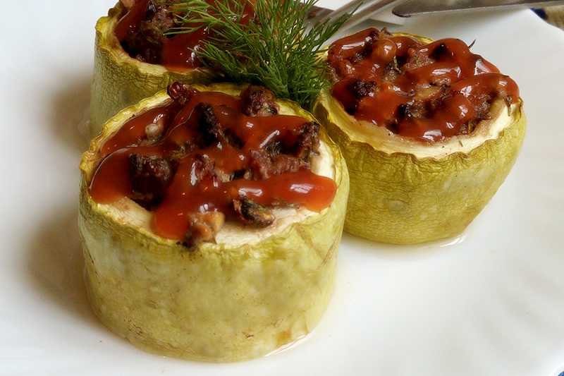 Фаршированные кабачки