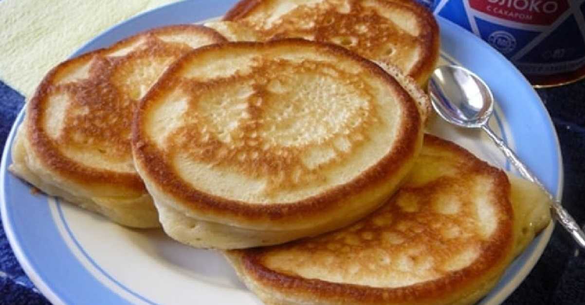 Пошаговый рецепт приготовления оладий на йогурте с фото