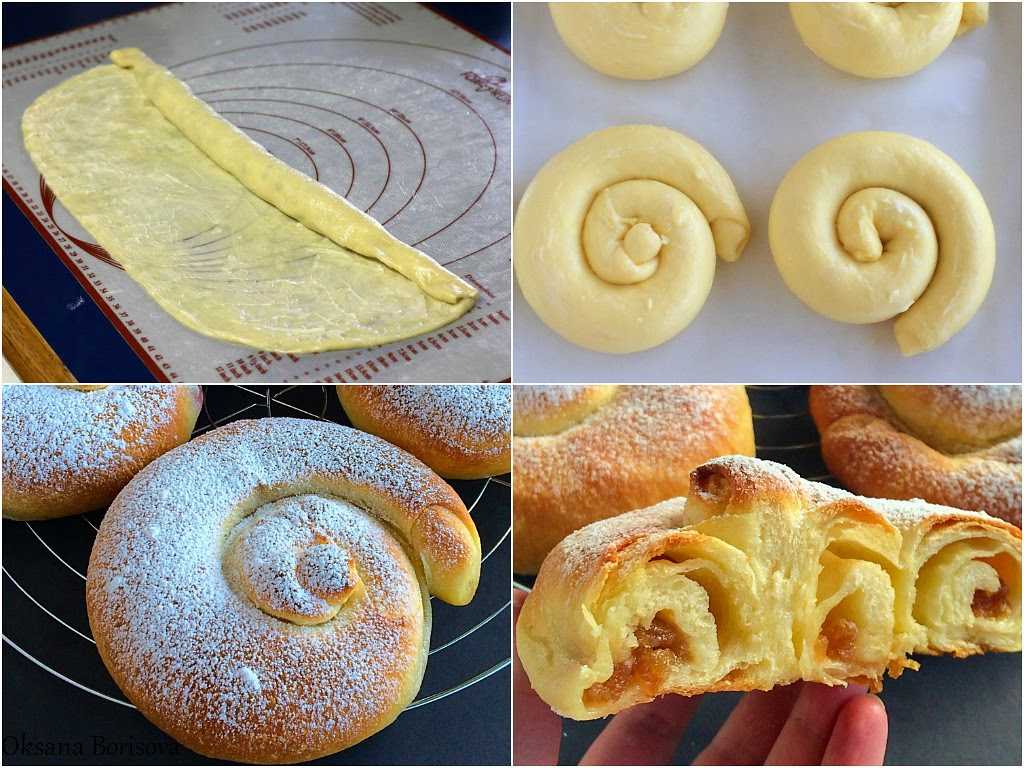 Булочки с вареньем
