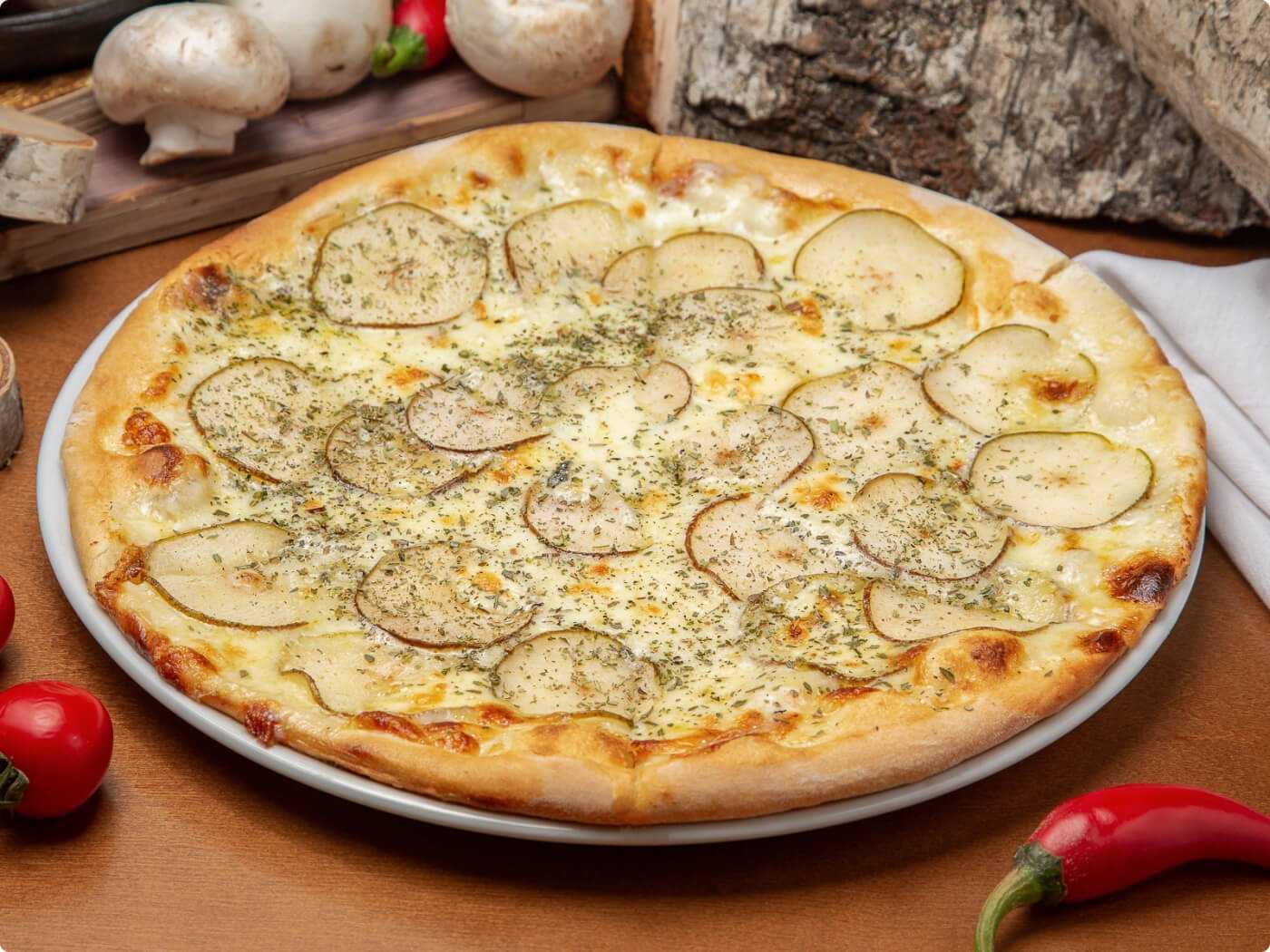 Пицца с грушей и горгонзолой рецепт с фото пошагово - вкуснофф.рф