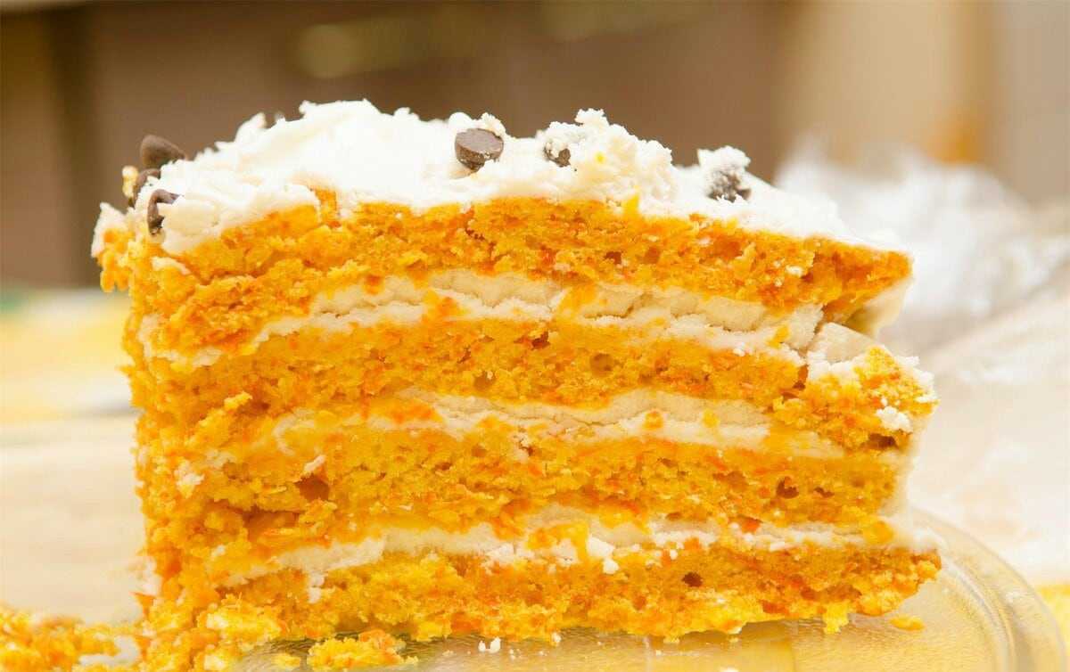 Морковный торт