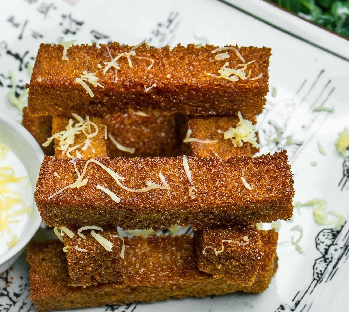 Как приготовить чесночные гренки по пошаговому рецепту с фото