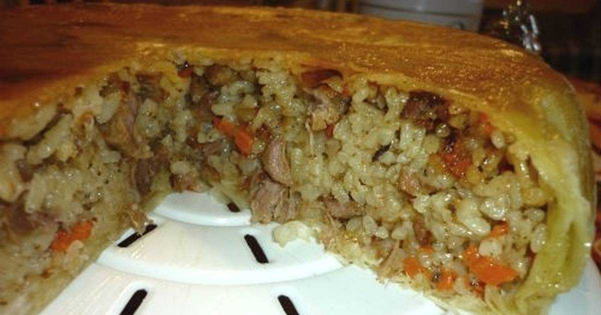 Шах плов в лаваше