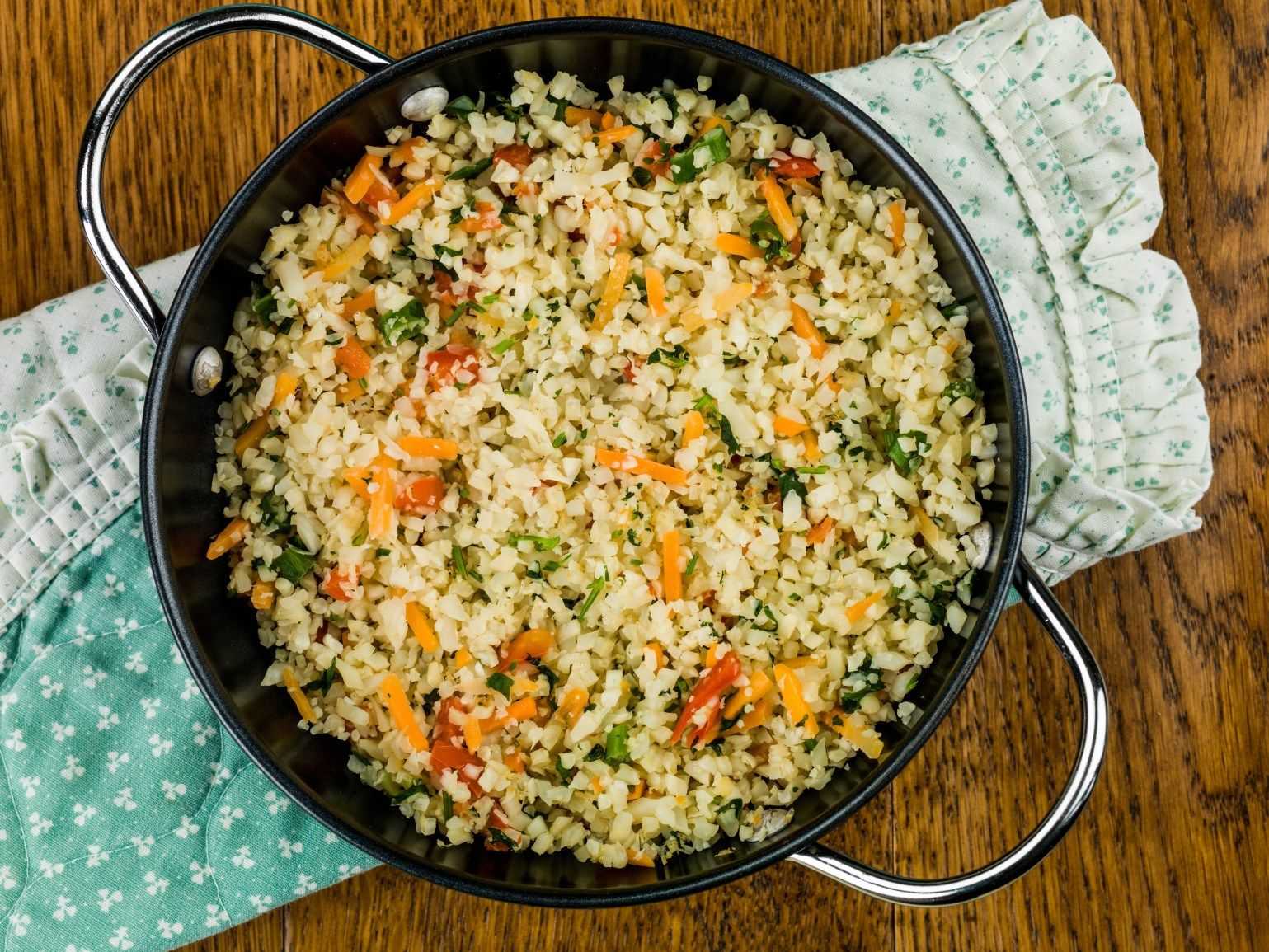 7 рецептов риса из цветной капусты