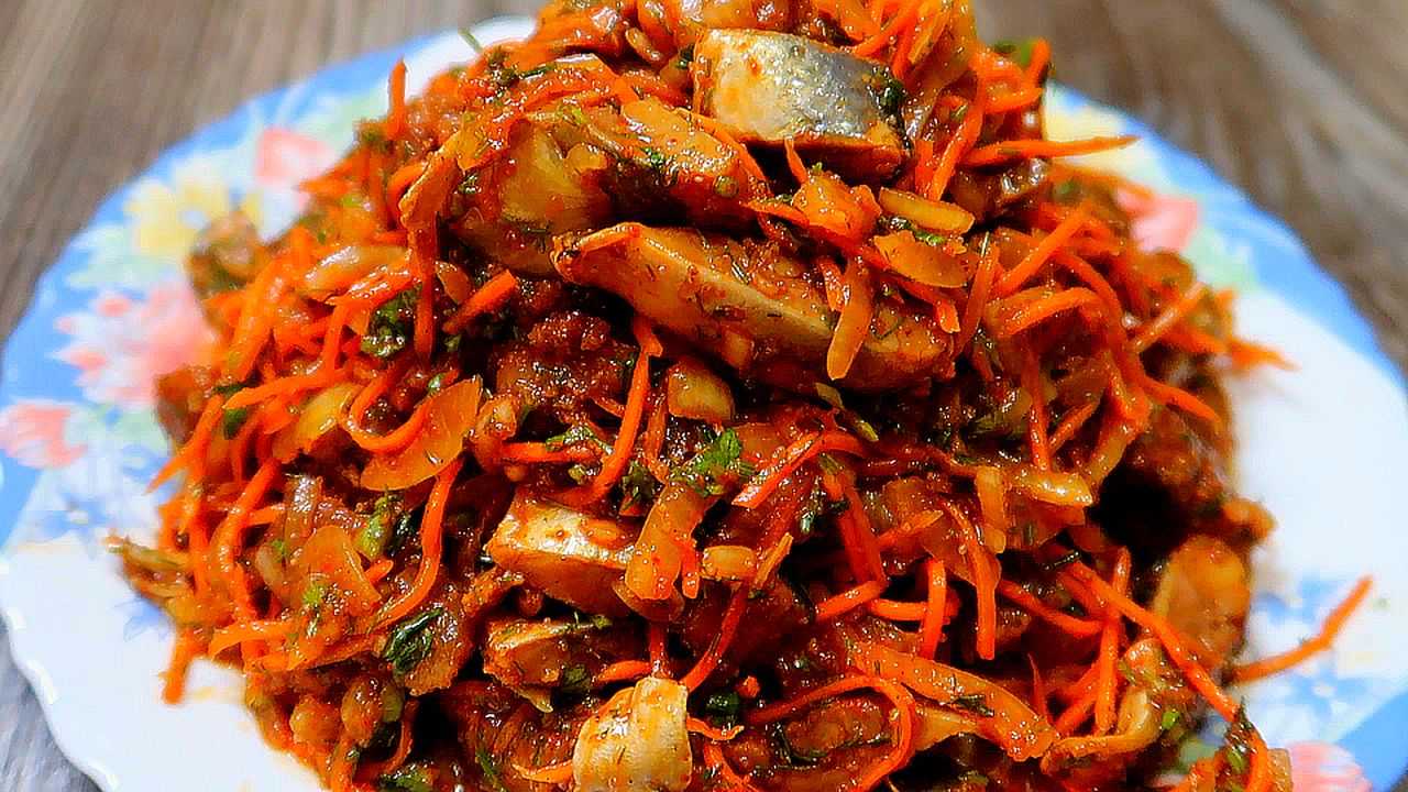 Хе из сазана: закуска по-корейски в домашних условиях