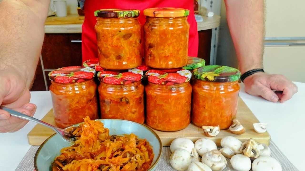 Солянка на зиму с грибами и капустой: рецепты «пальчики оближешь»