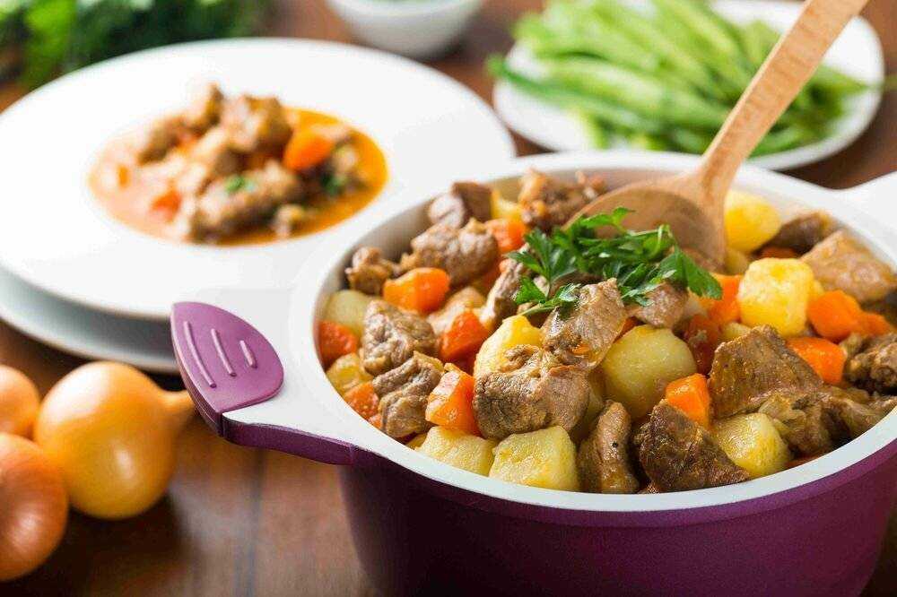 Овощное рагу с мясом: 11 пошаговых рецептов
