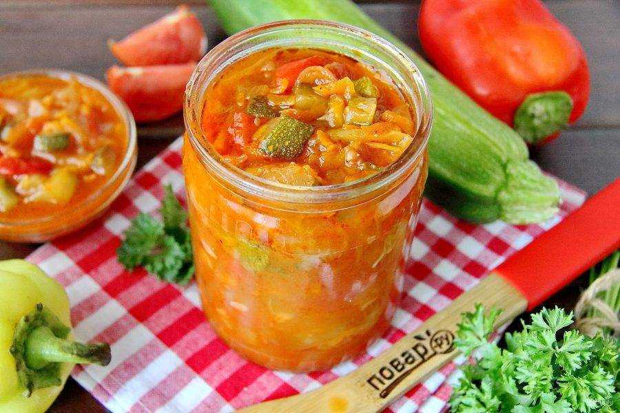 Лечо из кабачков на зиму — вкусные рецепты «пальчики оближешь»