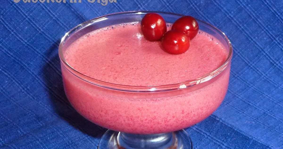 Мусс из клюквы «добавь кислинки»