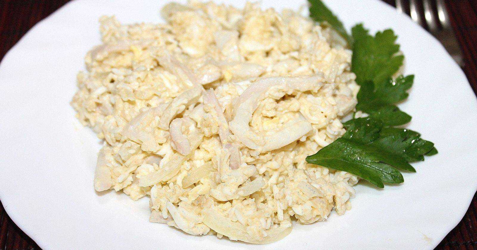 Самые вкусные салаты с кальмарами – простые рецепты