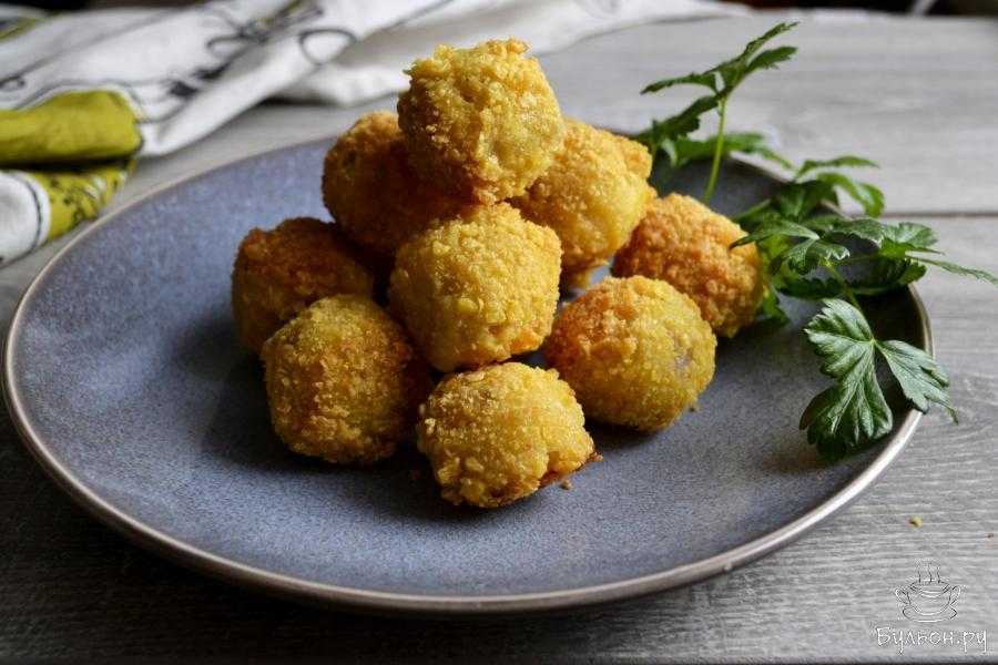 Картофельные шарики из пюре с сыром (пошаговый рецепт с фото) - pro vkusnyashki