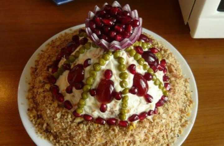 Салат шапка мономаха - 7 рецептов приготовления пошагово - 1000.menu