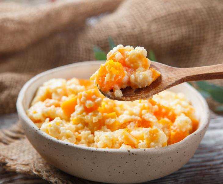 Пшенная каша с тыквой на молоке: 12 быстрых и вкусных рецептов