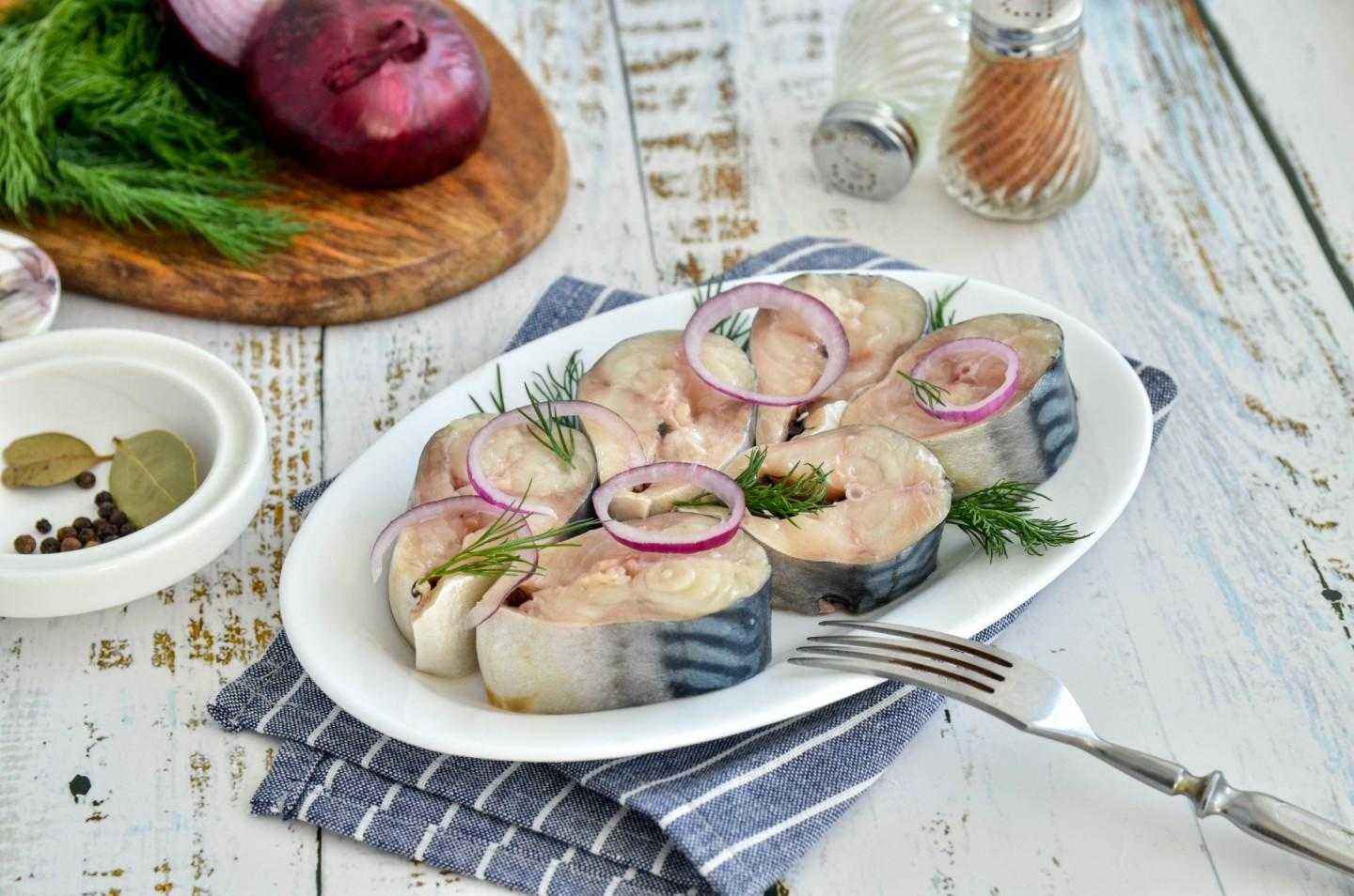 Скумбрия маринованная в домашних условиях очень вкусная