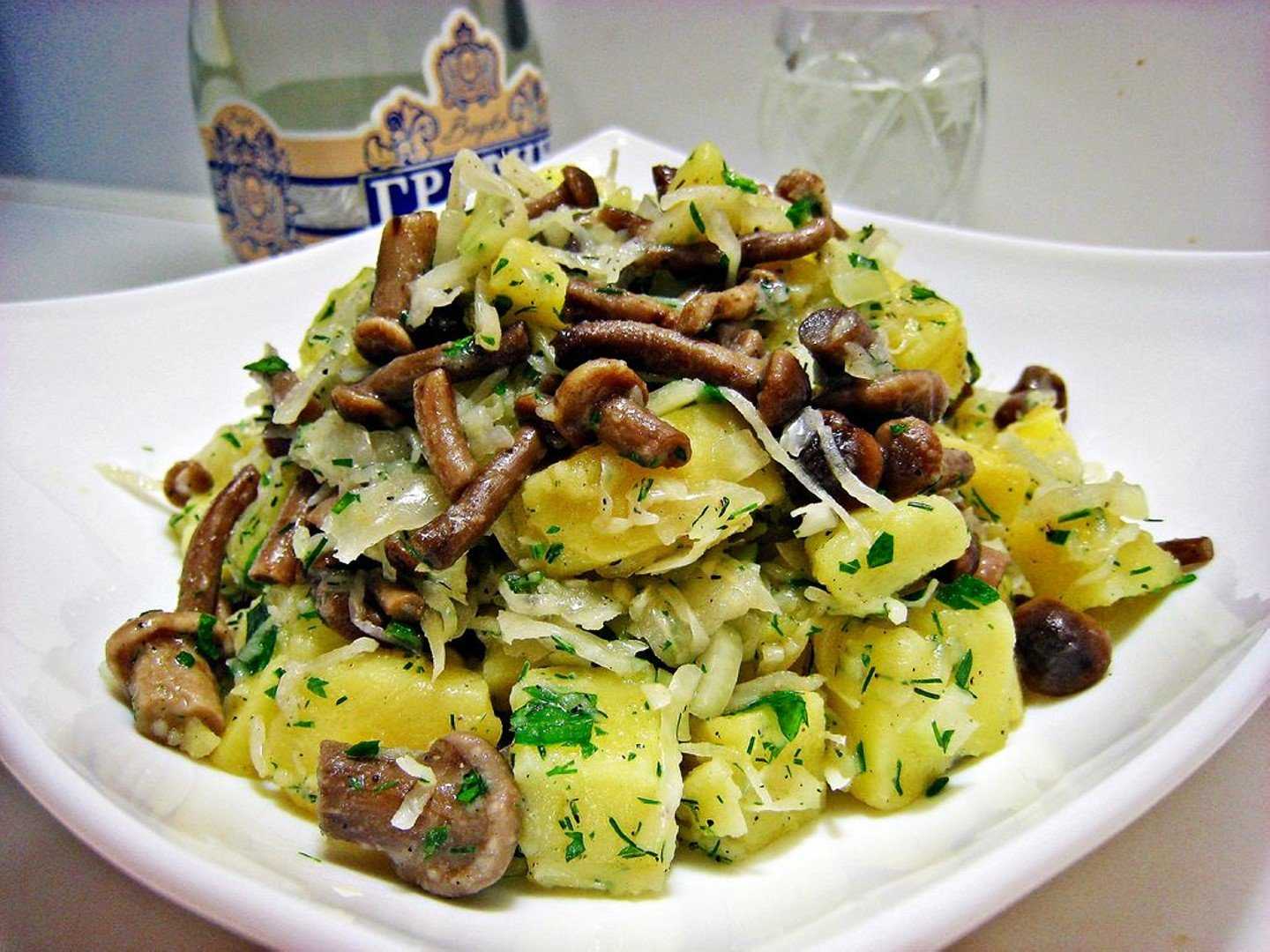 Праздничный салат «грибная поляна» с грибами-шампиньонами — самые вкусные рецепты
