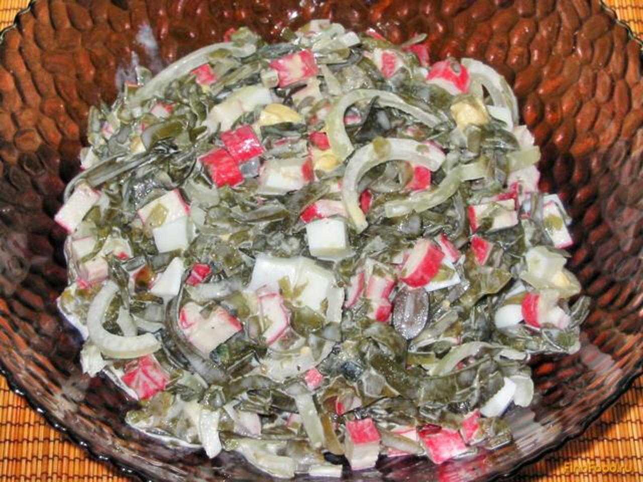 Салаты из морской капусты - 15 простых и очень вкусных рецептов