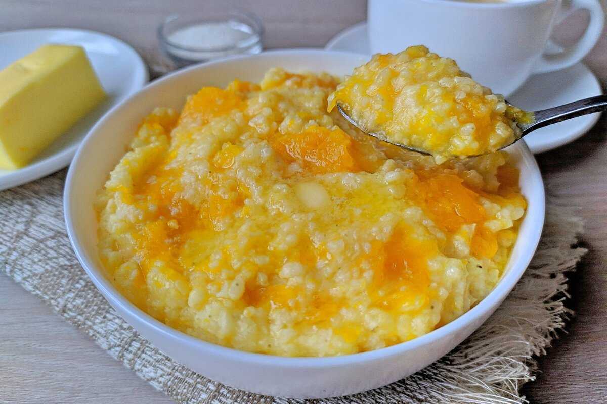 Каша из тыквы  рецепт с пошаговыми фото