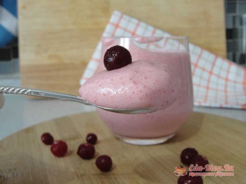 Мусс клюквенный: рецепт и фото на сайте всё о десертах