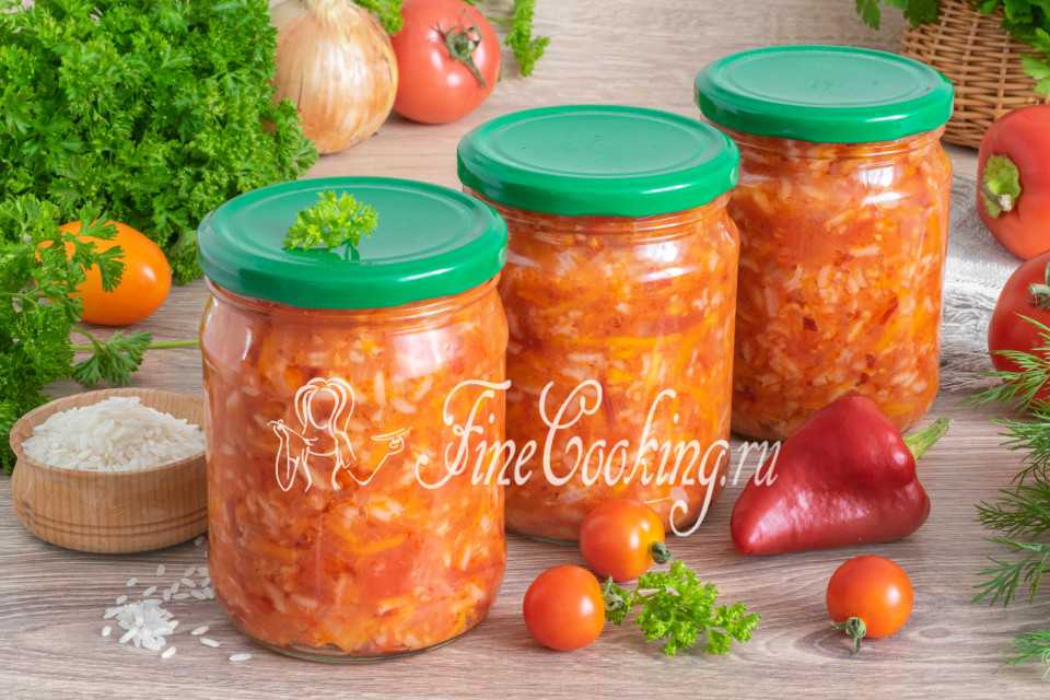 Самый вкусный салат с рисом на зиму: топ-9 классических рецептов с фото