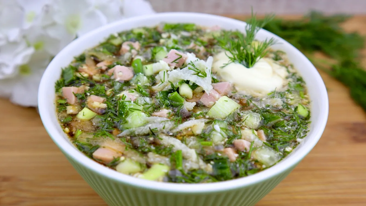 Классическая окрошка на квасе – 5 самых вкусных рецептов