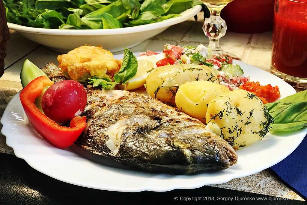 Дорада на гриле вкусные варианты